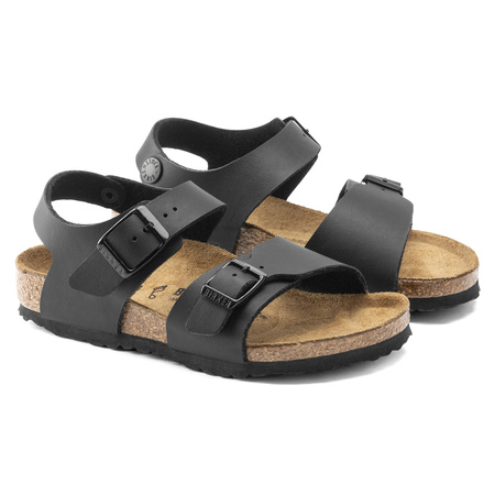 Birkenstock New York Kids BF Black Narrow Fit 187603