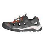 Sandały sportowe dziecięce dla chłopca/dziewczynki Trollkids Kids Kristiansand Sandal XT anthracite/orange (665-612)