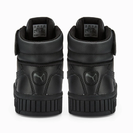 Sneakersy damskie czarne Puma Carina 2.0 Mid wysokie (385851-01)