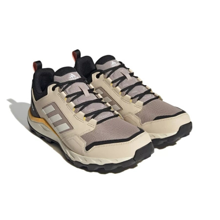 Wyprzedaż - Buty do biegania męskie adidas Terrex Tracerocker 2 podeszwa z lekkiej pianki EVA beżowe (HR1238)