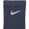 Skarpety Nike Everyday Plus Cushioned 3 pary ciemnoszare  beżowe  jasnoszare (SX6888 901)