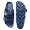 Klapki męskie Birkenstock Arizona Essentials EVA Regular Navy na szeroką stopę piankowe (1019051)