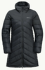 Wyprzedaż - Kurtka zimowa damska puchowa Jack Wolfskin Tundra Down Coat czarne (1207751_6000)