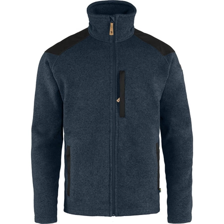 Bluza polarowa męska Fjällräven Buck Fleece M Dark Navy granatowa (F81328-555)