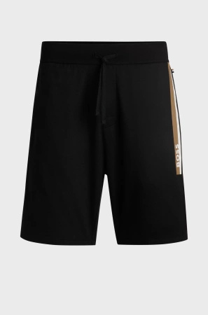 Szorty BOSS Authentic czarny (50540630-001)
