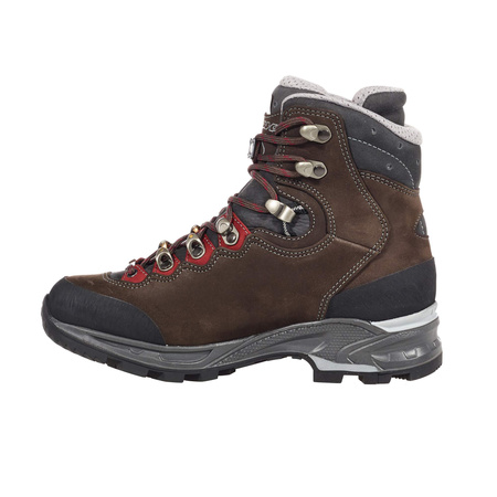 Buty trekkingowe damskie Lowa MAURIA GTX Ws dark brown/burgundy gore-tex wodoodporne (220645 4346)