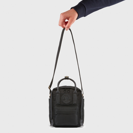 Torba na ramię męska/damska Fjällräven Kånken No. 2 Black Sling Black czarny (F23799-550)