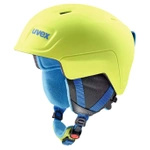 Kask narciarski dziecięcy Uvex Manic Pro zielony Lime Blue Met (56/6/224/64)