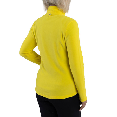 Wyprzedaż - Bluza polarowa damska Viking Tesero Lady żółta rozpinana trekkingowa (740/24/5658/6400)