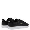 Sneakersy męskie Lacoste Carnaby Set buty sportowe tenisówki trampki czarne (748SMA0011312)