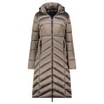Kurtka damska Geographical Norway BLANCHE LONG TAUPE DB LADY 0116 TAUPE (WZ5490F/GN-TAUPE)