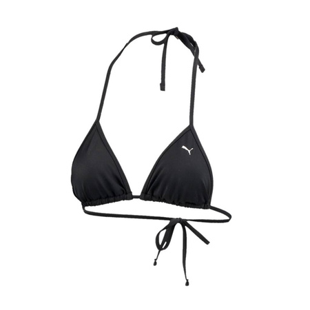 Bikini góra biustonosz Puma Swim Women's Triangle Bikini Top 1P czarne (907666-05)