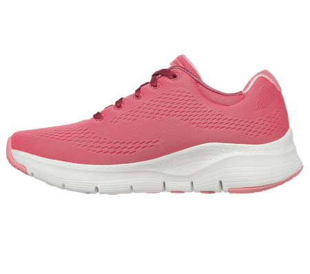 Buty treningowe damskie Skechers Arch Fit Big Appeal sneakersy różowe (149057-ROS)