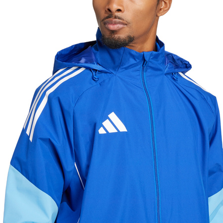 Kurtka męska adidas Tiro 25 Competition All-Weather niebieska (JI8930)