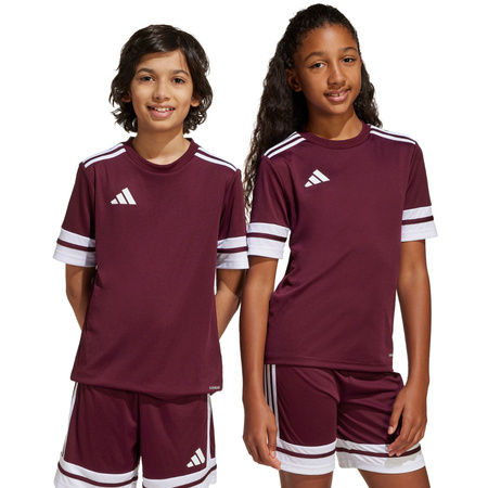 Koszulka dla dzieci adidas Squadra 25 bordowa (JC8667)