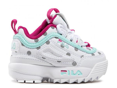 Buty Dziewczęce Fila DISRUPTOR F INF Białe (101107780Q)