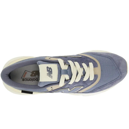 Wyprzedaż - Sneakersy męskie New Balance 997 buty sportowe lifestylowe zamszowe niebieskie (U997ROC)