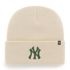 Czapka unisex 47 Brand MBL NEW YORK YANKEES Beżowy (B-HYMKR17ACE-NTI)