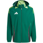 Kurtka męska adidas Tiro 24 Competition All-Weather zielona (IR9521)