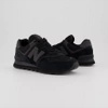 Sneakersy męskie New Balance 574 ENCAP buty sportowe zamszowe czarne (ML574EVE)