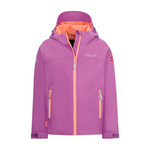 Kurtka przeciwdeszczowa dziecięca dla chłopca/dziewczynki Trollkids Kids Telemark Jacket mallow pink/papaya (390-242)