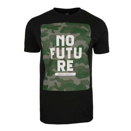 Koszulka Męskie Monotox NO FUTURE CAMO BLACK Czarny (NOFUTURE20BLACK)