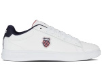Męskie sneakersy K-Swiss COURT SHIELD II WHITE/PEACOAT/SAMBA RED-M (04412-983-M)