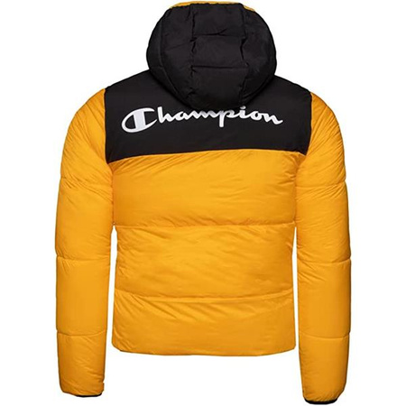 Kurtka Champion Legacy HOODED JACKET Żółty (306201YS113)