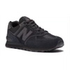 Sneakersy męskie New Balance ML574 buty sportowe zamszowe czarne (ML574EVE2E)