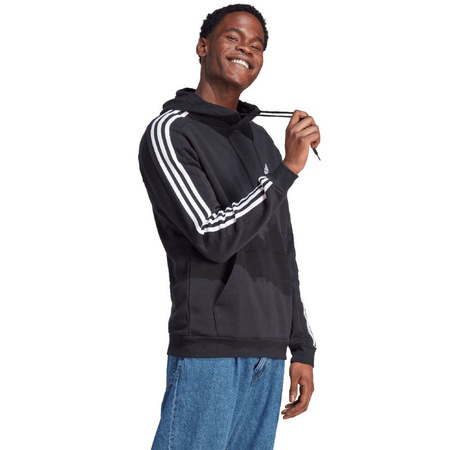 Bluza adidas Essentials Fleece 3-Stripes Hoodie M (IB4028)