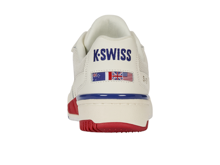 Sneakersy meskie sportowe K-Swiss SI-18 RIVAL biełe skórzane (08531-150-M)