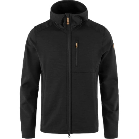 Polar męski Fjällräven Keb Fleece Hoodie M Black (F81479-550)