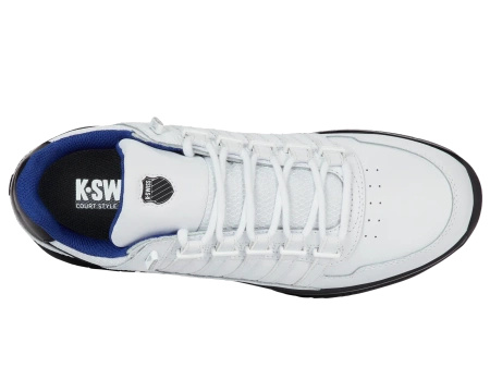 Męskie sneakersy K-Swiss RINZLER GT WHITE/BLUE QUARTZ/BLACK-M (08907-125-M)