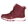 Buty zimowe dziecięce Trollkids Kids Hafjell Winter Boots maroon red/antique rose ocieplane wodoodporne czerwone (264-219)