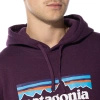 Bluza z kapturem męska Patagonia P-6 Logo Uprisal Hoody Night Plum fioletowa (39622-NTPL)