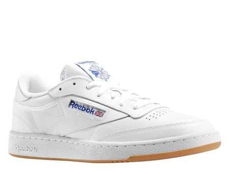 Wyprzedaż - Buty sportowe męskie Reebok Club C 85 sneakersy tenisówki białe (AR0459/100000158)