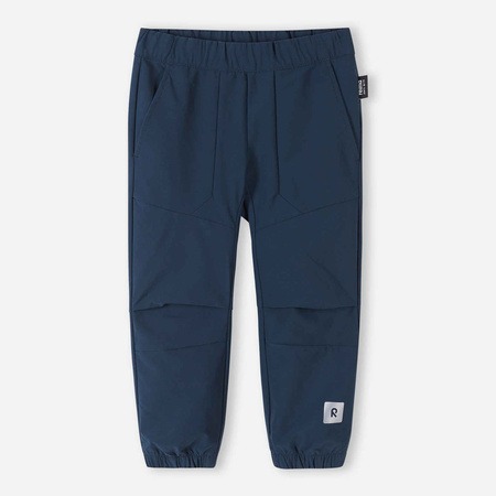 Wyprzedaż - Spodnie joggery dla dziewczynki/chłopca Reima Pants Siimes Navy anti-bite granatowe (5100192A-6980)