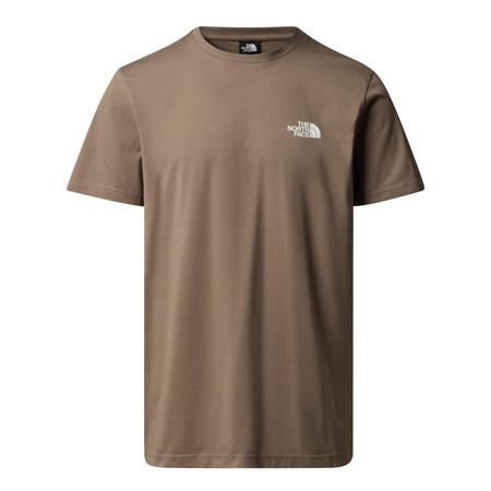 Koszulka The North Face M SS SIMPLE DOME TEE Brązowy (NF0A87NGBOW)