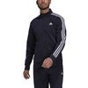 Bluza męska adidas Primegreen Essentials Warm-Up 3-Stripes granatowa (H46100)