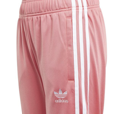 Dziewczęce spodnie dresowe Adidas Originals SST w kolorze różowym (GN8456)