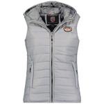 Bezrękawnik Geographical Norway VATIKA HOOD EO GIRL 233 jasnoszary dla dziweczynki (WW2008E/GNO-Light Grey)