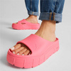 Wyprzedaż - Klapki damskie Puma Mayze Stack Injex Wns Fast Pink na basen lato różowe (389454-08)