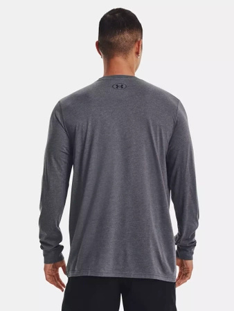 Longsleeve sportowy męski Under Armour Sportstyle Left Chest koszulka z długim rękawem szara (1329585-012)