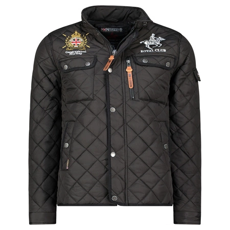 Kurtka męska Geographical Norway BELIFICIO  MEN 001 BLACK (WY4492H/GN-NOIR)