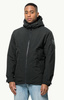 Wyprzedaż - Męska kurtka zimowa Jack Wolfskin TEMPELHOF JKT M black wiatroszczelna (1115491_6000)