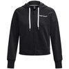 Bluza Under Armour Essential Fleece Script FZ Hoodie W (1374106-001)