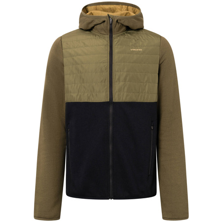 Kurtka męska Viking Creek Hoodie Bamboo Man outdoorowa antyalergiczna i antybakteryjna zielona (750/25/4567/7409)