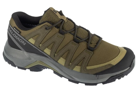 Buty Trekkingowe męskie Salomon X-Adventure Recon GTX niskie przed kostkę Zielone (L47813200)