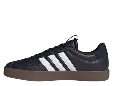 Sneakersy męskie adidas VL COURT 3.0 sportowe skórzane czarne (ID6286)