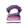 Sandały sportowe dziecięce dla chłopca/dziewczynki Trollkids Kids Lysefjord Sandal violet blue/navy/mallow pink (666-111)